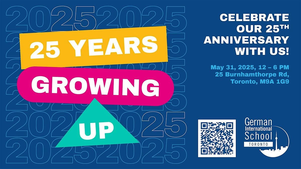25 Year Anniversary, 31 May | Event in Toronto | AllEvents