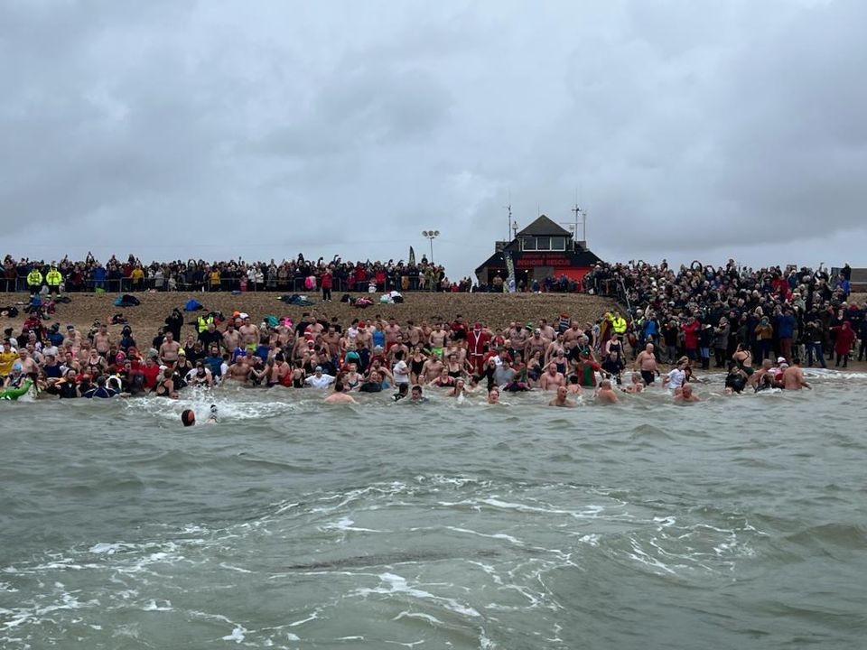 New Years Day Dip 2024, Gosport And Fareham Inshore Rescue Service, 1