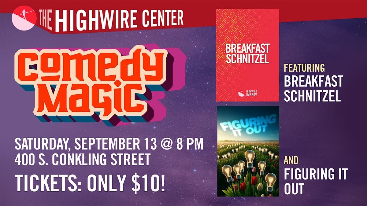 Comedy Magic: Improv at The Highwire Center!, 13 September | Event in Baltimore | AllEvents