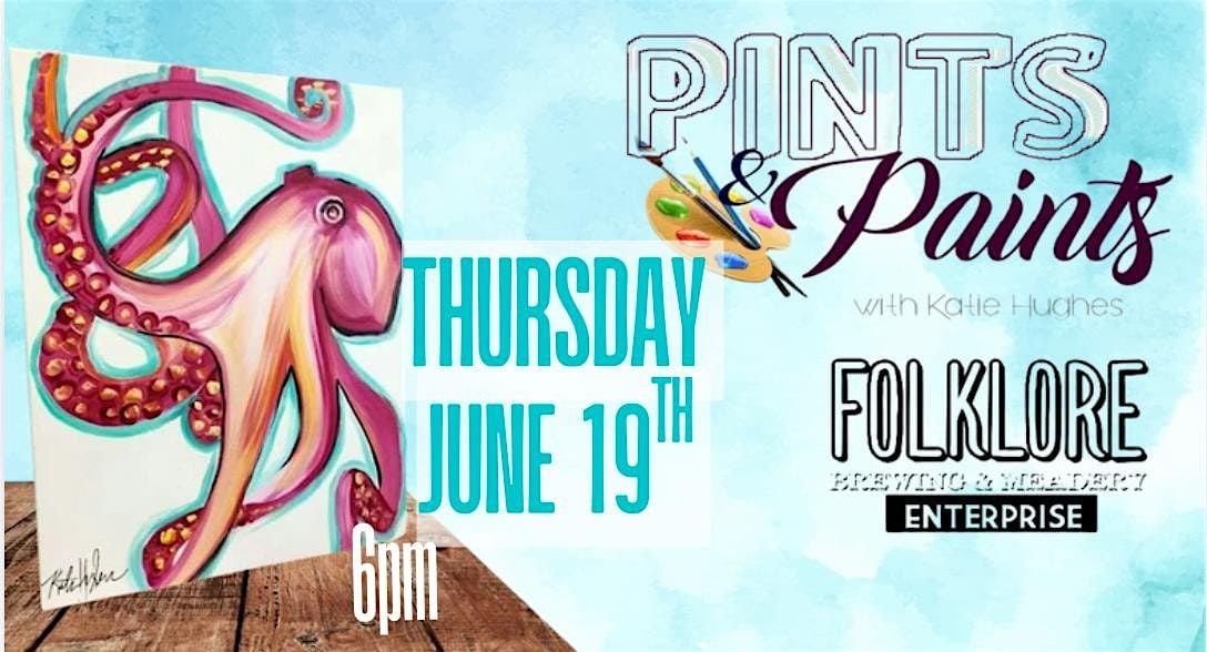 Pints & Paints at Folklore Brewing Enterprise, 19 June | Event in Enterprise | AllEvents