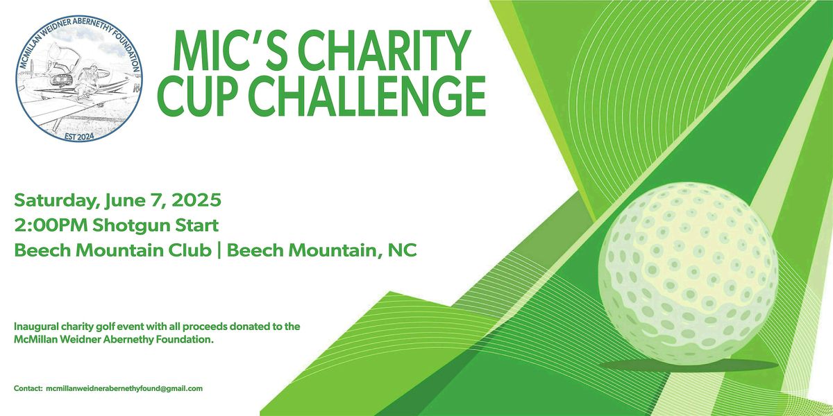 Mic's Charity Cup Challenge, 7 June | Event in Beech Mountain | AllEvents