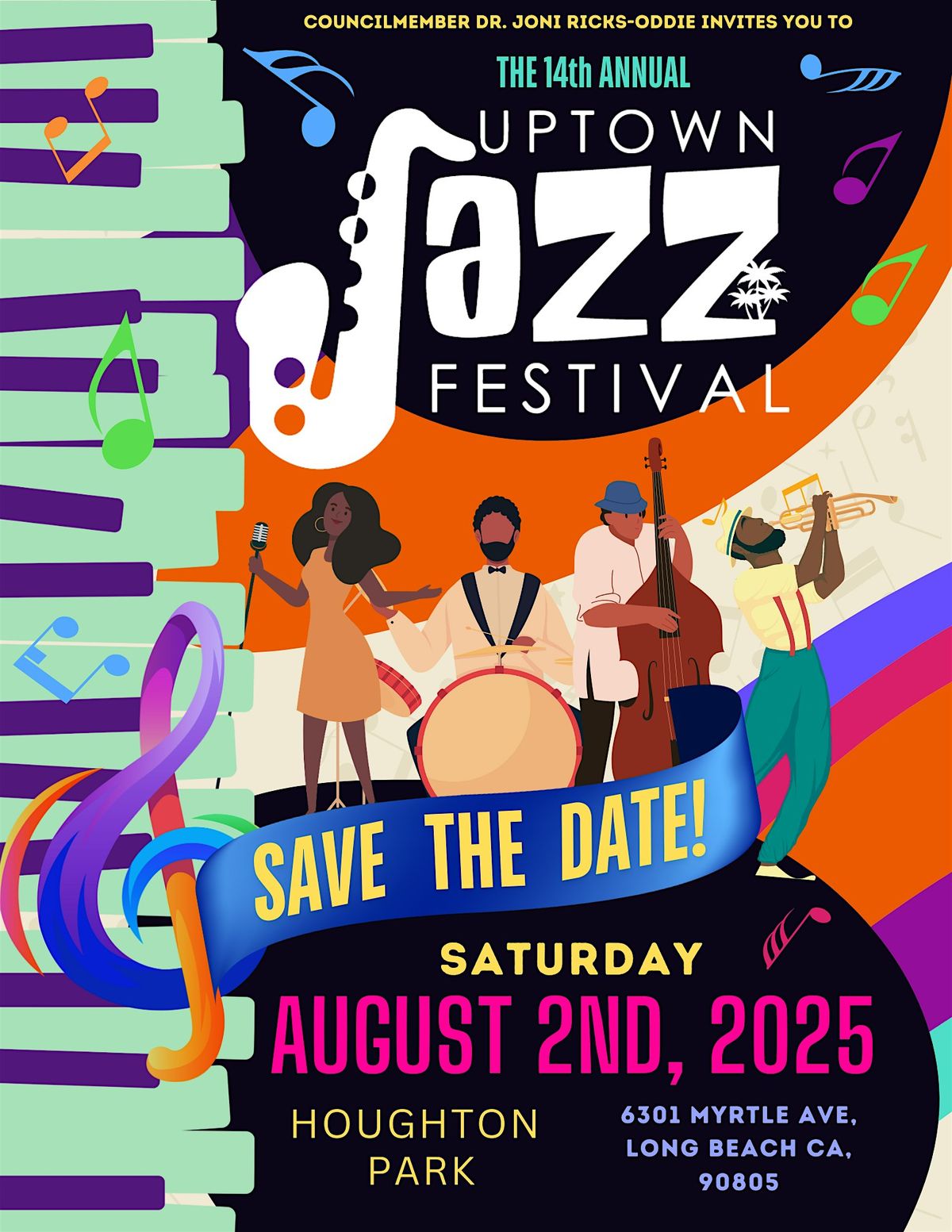 Uptown Jazz Festival, 2 August | Event in Long Beach | AllEvents