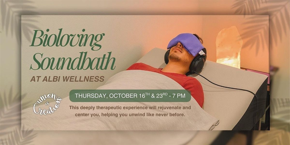 BioLoving SoundBath, 16 October | Event in Houston | AllEvents
