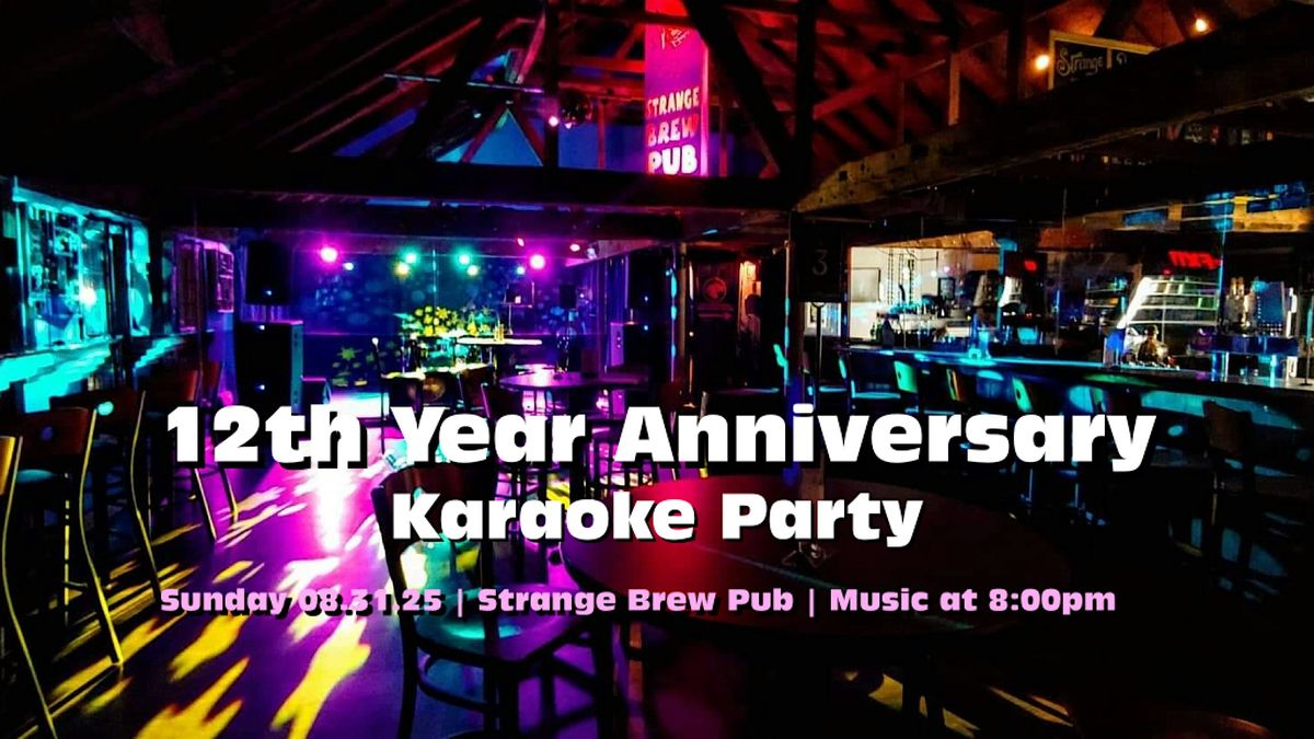 12th Year Anniversary Karaoke Party, 31 August | Event in Norwich | AllEvents