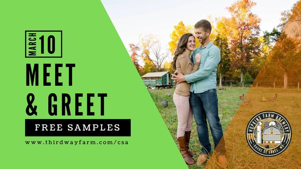 Meet Your Farmers, Hopkins Farm Brewery, Havre De Grace, March 10 2023