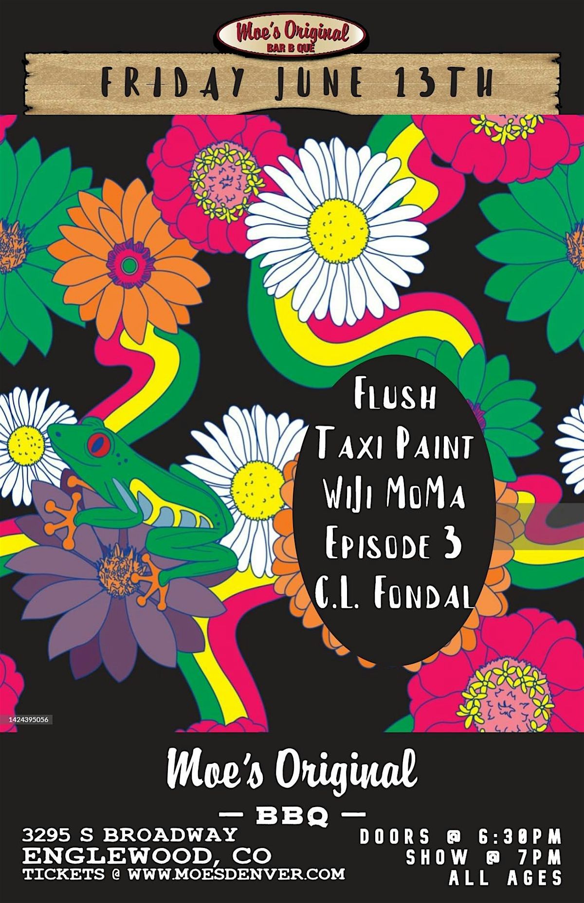 Flush + Taxi Paint + WiJi MoMa + Episode 3 + C.L. Fondal, 13 June | Event in Englewood | AllEvents