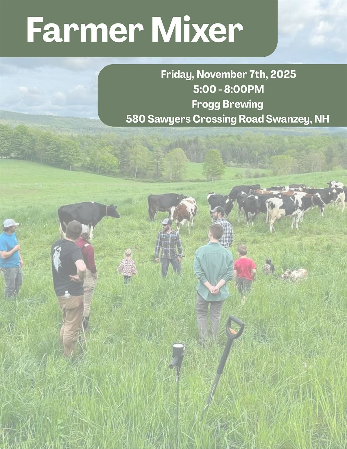 Farmer Mixer 2025, 7 November | Event in Swanzey | AllEvents