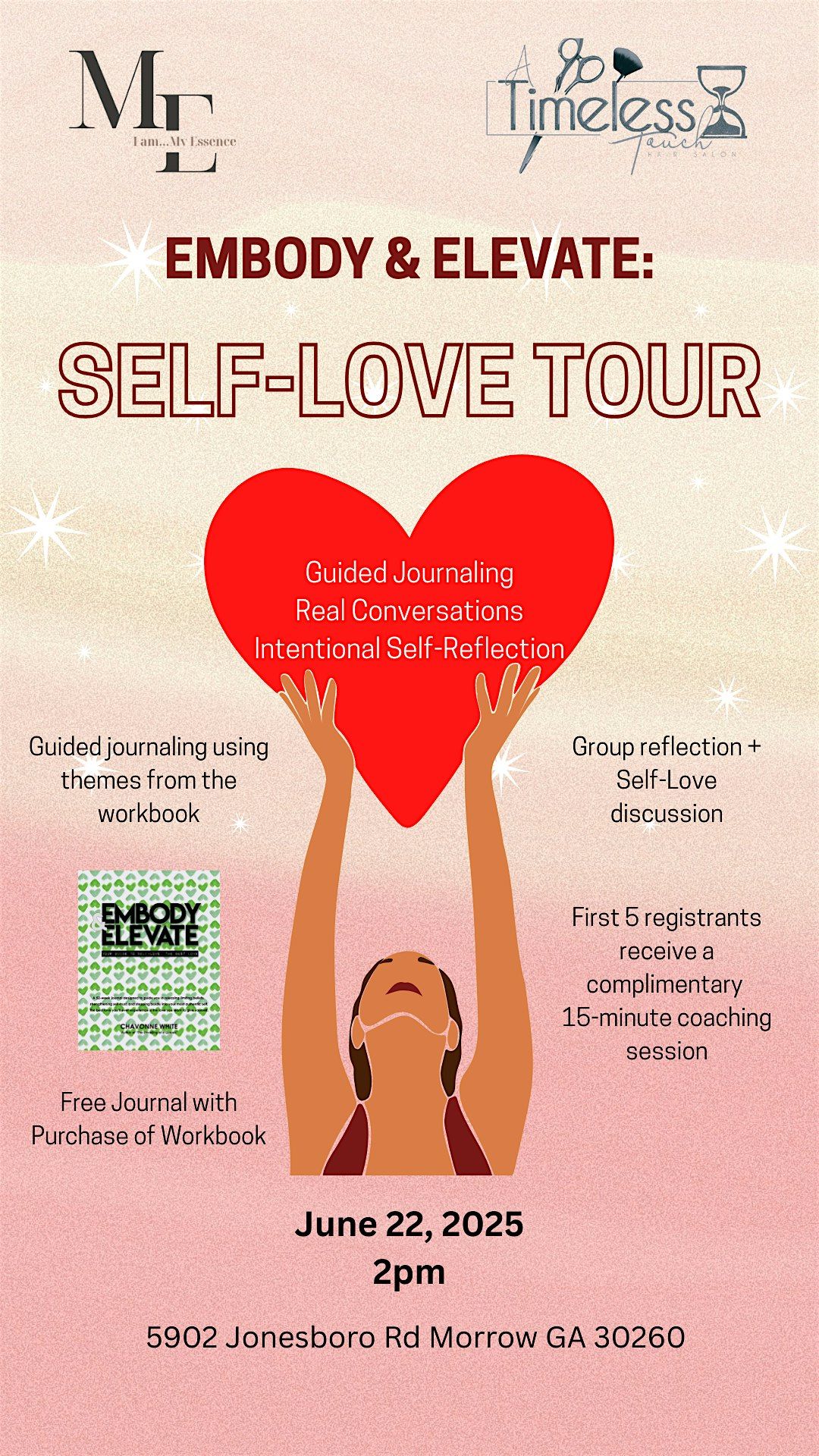 Embody & Elevate: Self-Love Tour, 22 June | Event in Morrow | AllEvents