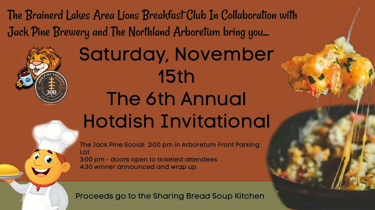 6th Annual Hotdish Invitational, 15 November | Event in Baxter | AllEvents