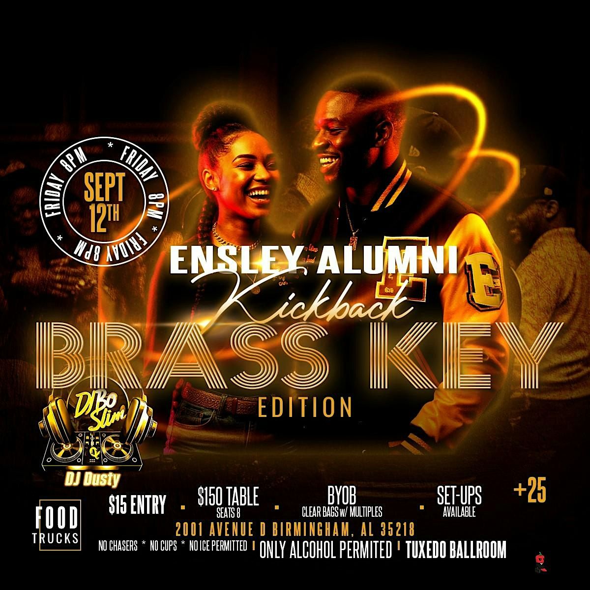Ensley Alumni Kickback BYOB!!!, 12 September | Event in Birmingham | AllEvents