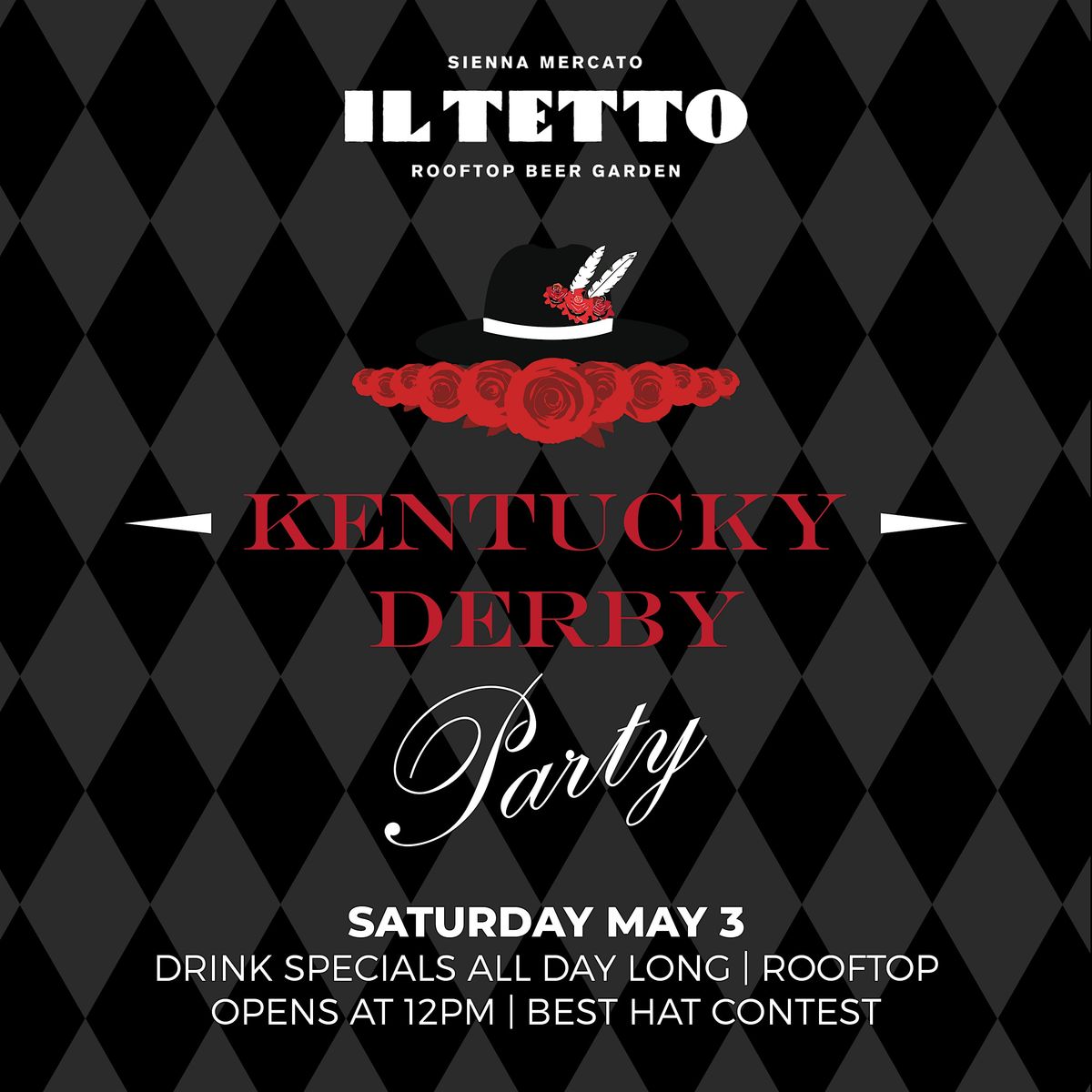 Derby Party on the Rooftop at Sienna Mercato, 3 May | Event in Pittsburgh | AllEvents