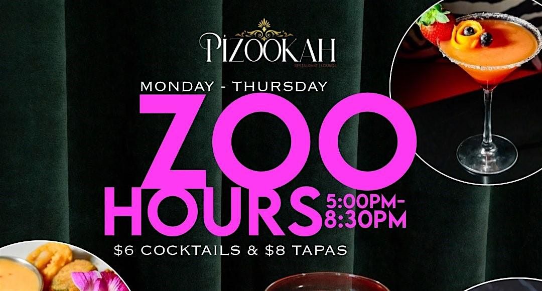 Zoo Hours @ Pizookah Lounge | Event in Kennesaw | AllEvents