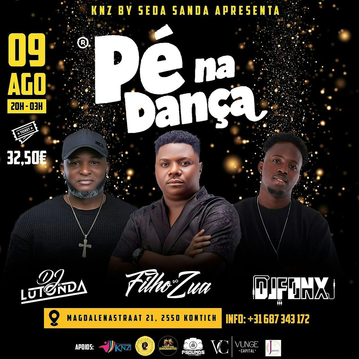Pé Na Dança Europa Tour, 9 August | Event in Kontich | AllEvents