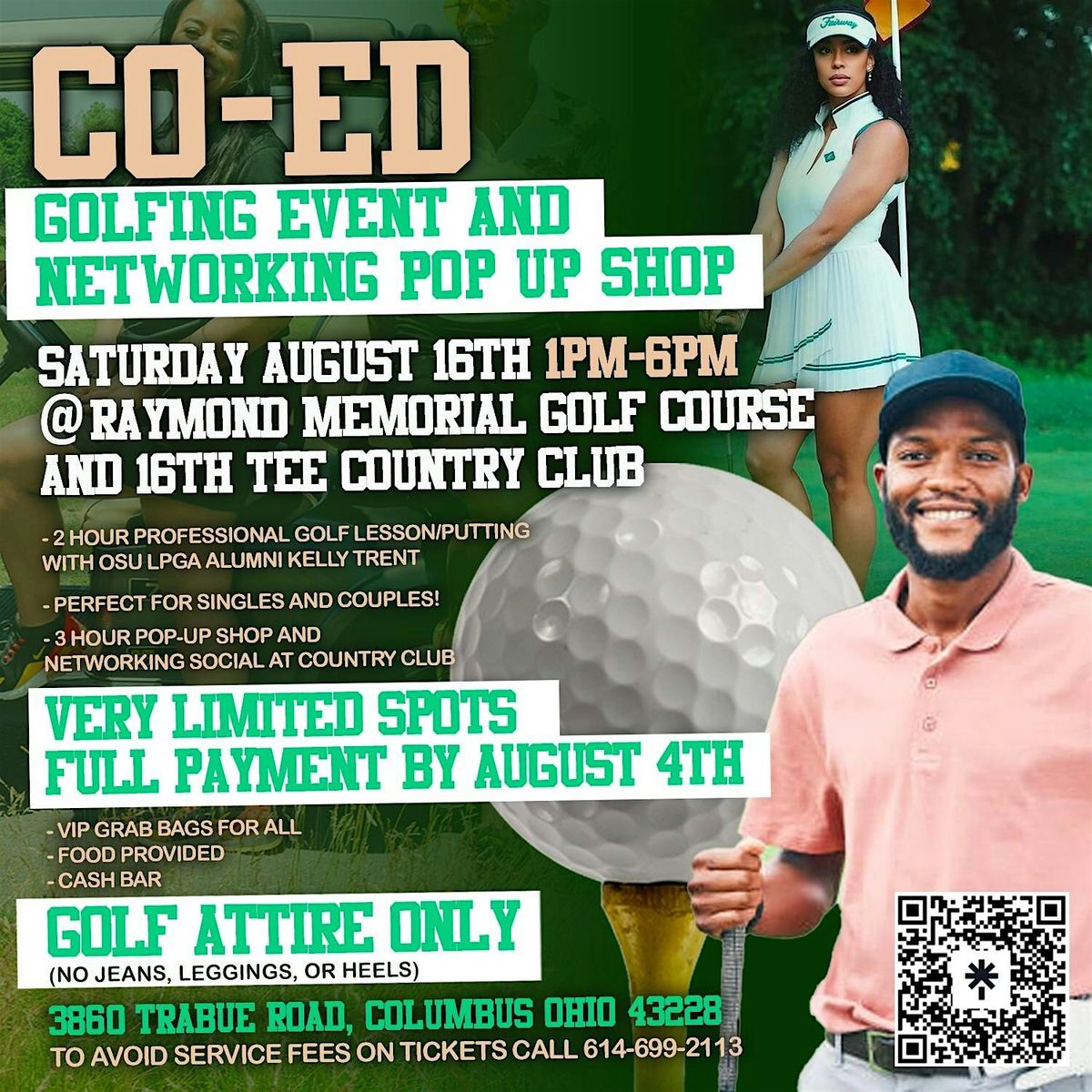 Energy Powered Putting Co-ed Networking and Pop-Up Shop, 16 August | Event in Columbus | AllEvents