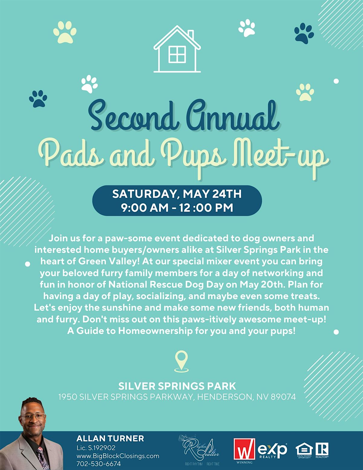 Pads and Pups Meet-up, 27 September | Event in Henderson | AllEvents