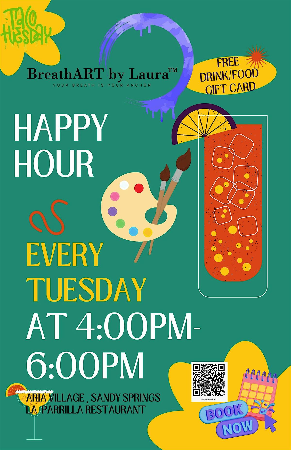 BreathArt Happy Hour ! | Event in Sandy Springs | AllEvents
