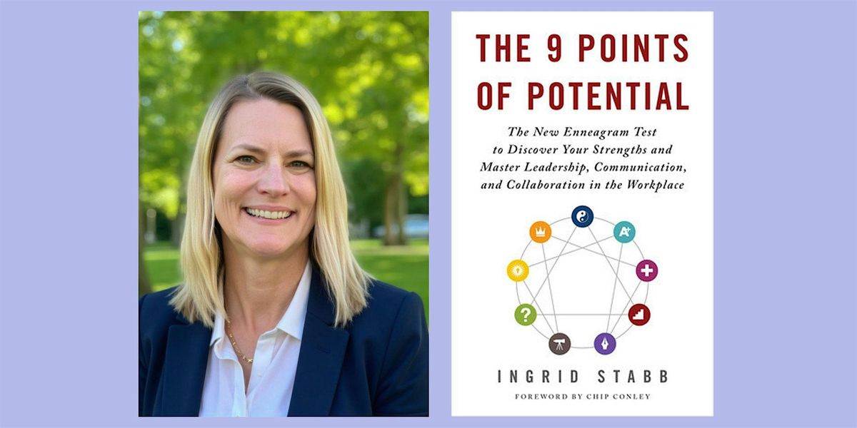 Ingrid Stabb, author of "The Nine Points of Potential", 23 August | Event in Orinda | AllEvents