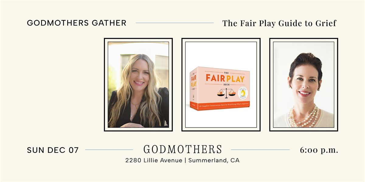 Godmothers Gather:The Fair Play Guide to Grief, 7 December | Event in Summerland | AllEvents
