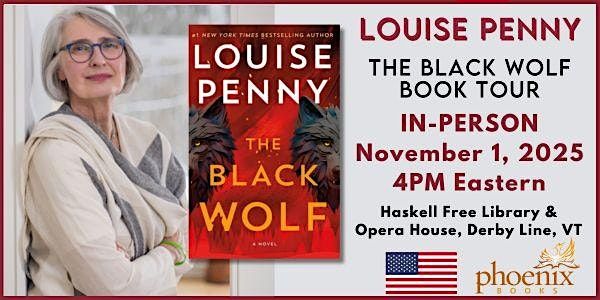 An Afternoon with Louise Penny, November 1, 2025, 1 November | Event in Derby | AllEvents