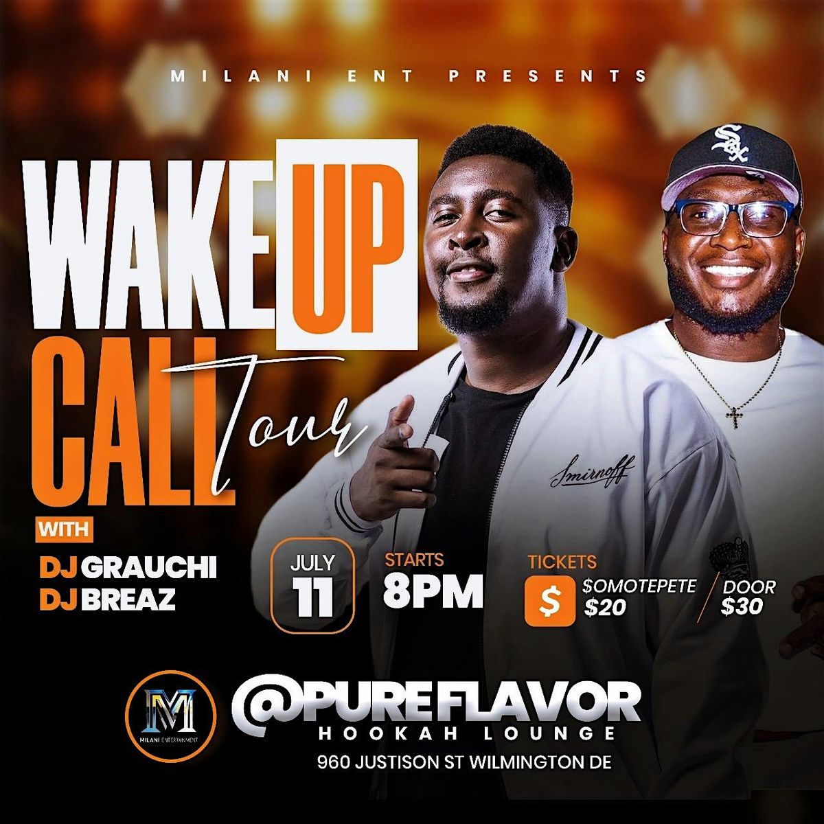 Wake up call tour, 11 July | Event in Wilmington | AllEvents