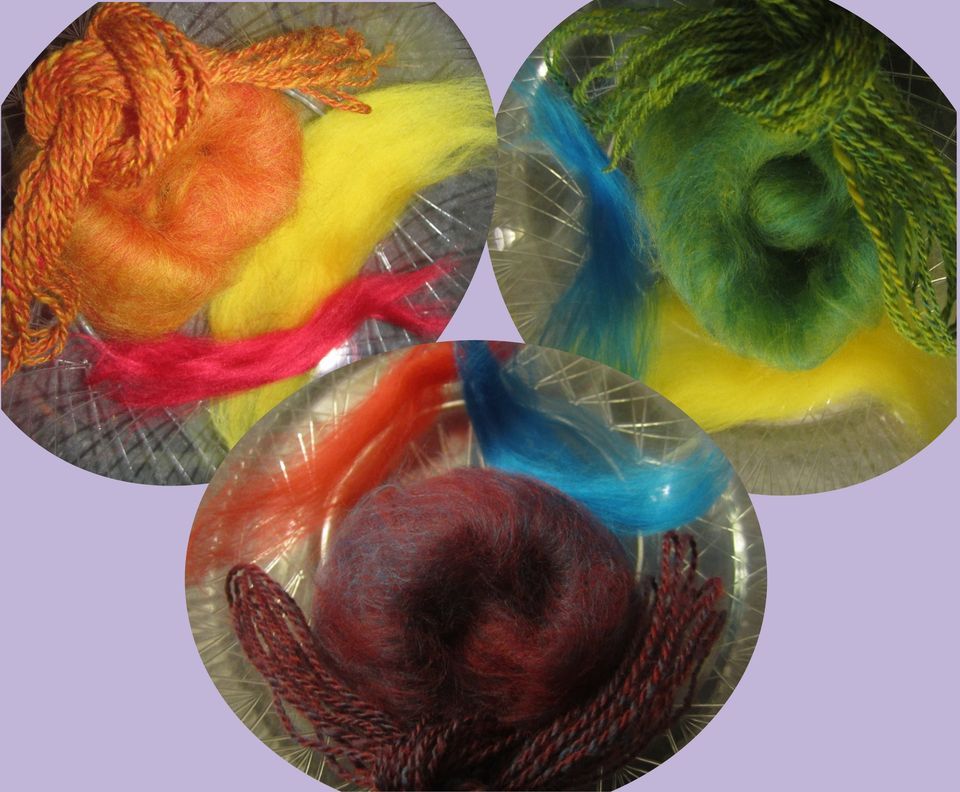 Yarn Fest Lancaster, PA 2023 Color Blending on Handcards, Lancaster County Convention Center