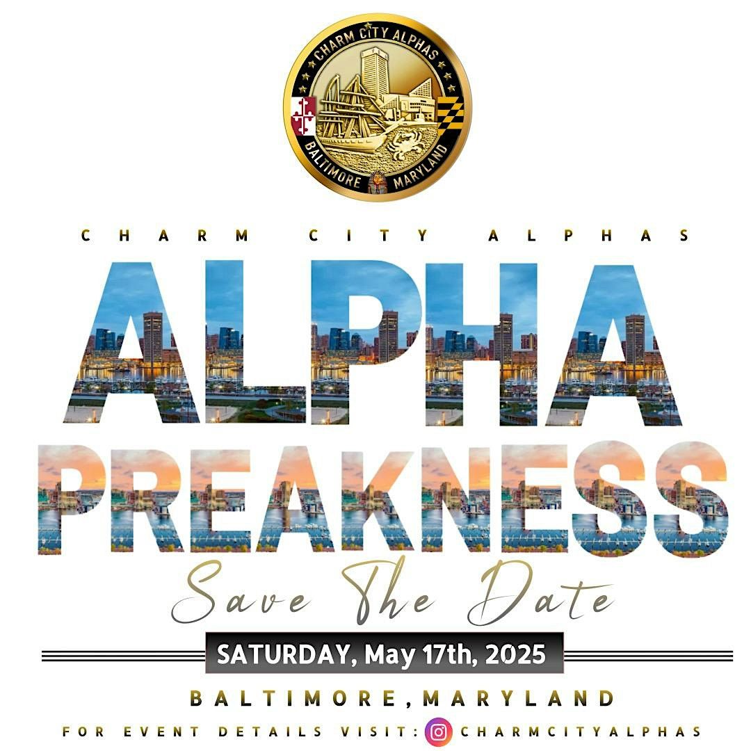 Charm City Alphas: Alpha Preakness, 17 May | Event in Baltimore | AllEvents