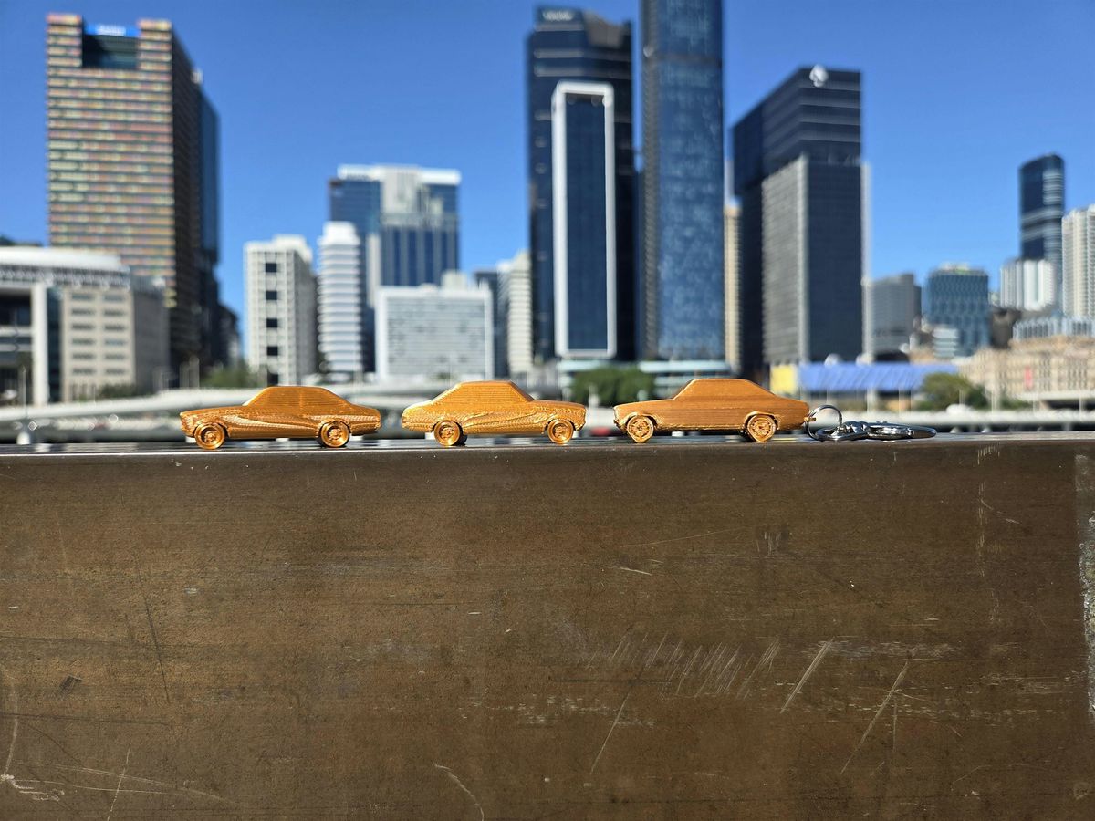101 - Create a 3D Keychain; Car Model, 4 February | Event in South Brisbane | AllEvents