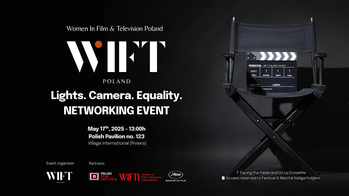 Women In Film & Television Poland LAUNCH NETWORKING event, 17 May | Event in Cannes | AllEvents