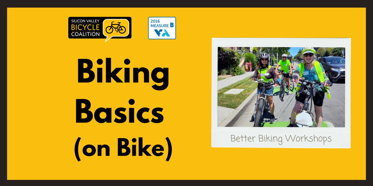 Biking Basics On-Bike (VTA), 13 December | Event in San Jose | AllEvents
