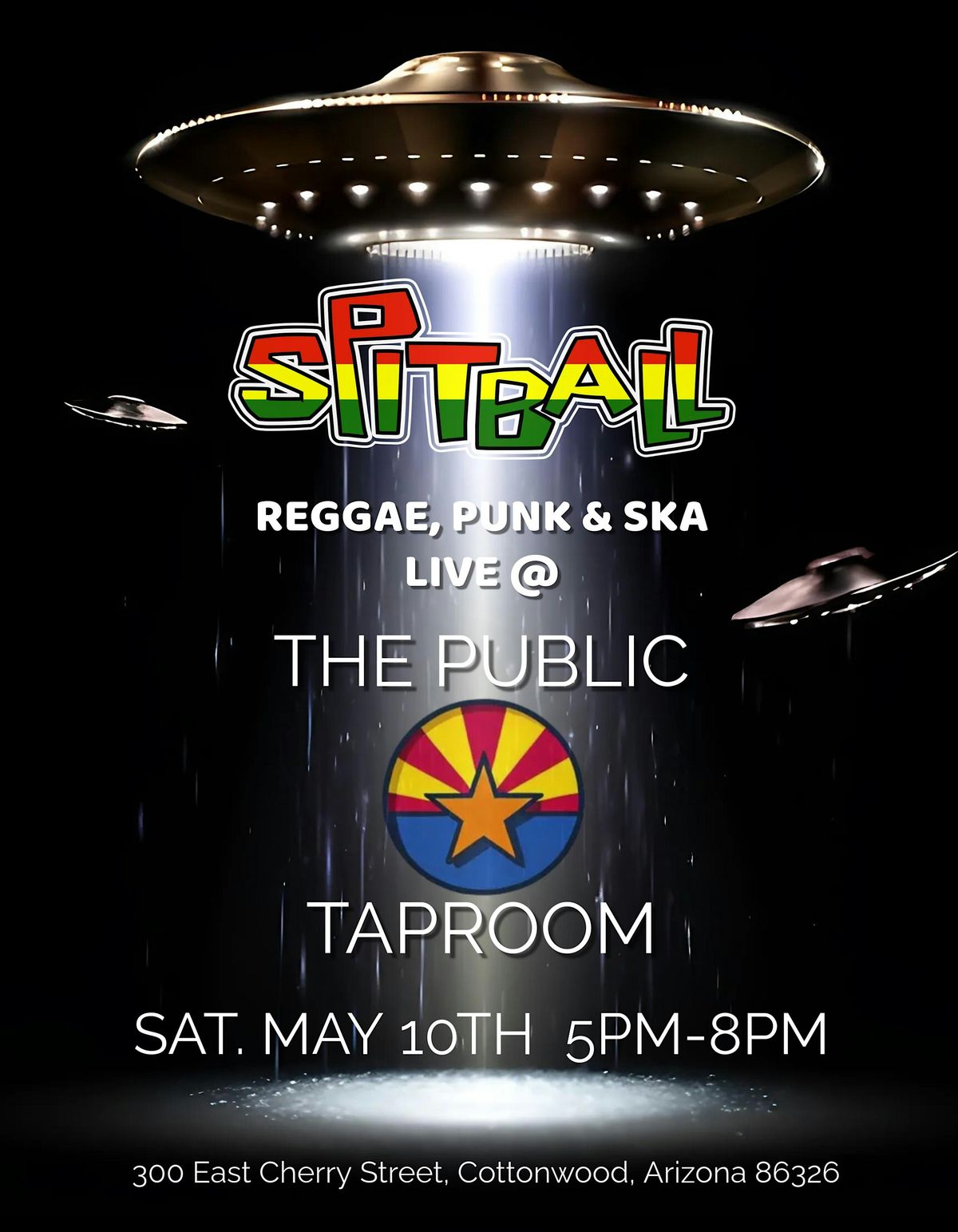 Reggae, Ska & Punk with Spitball at The Public Taproom, 10 May | Event in Cottonwood | AllEvents