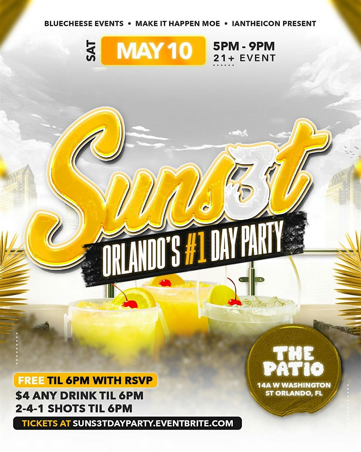 SUNS3T DAY PARTY AT THE PATIO | Event in Orlando | AllEvents