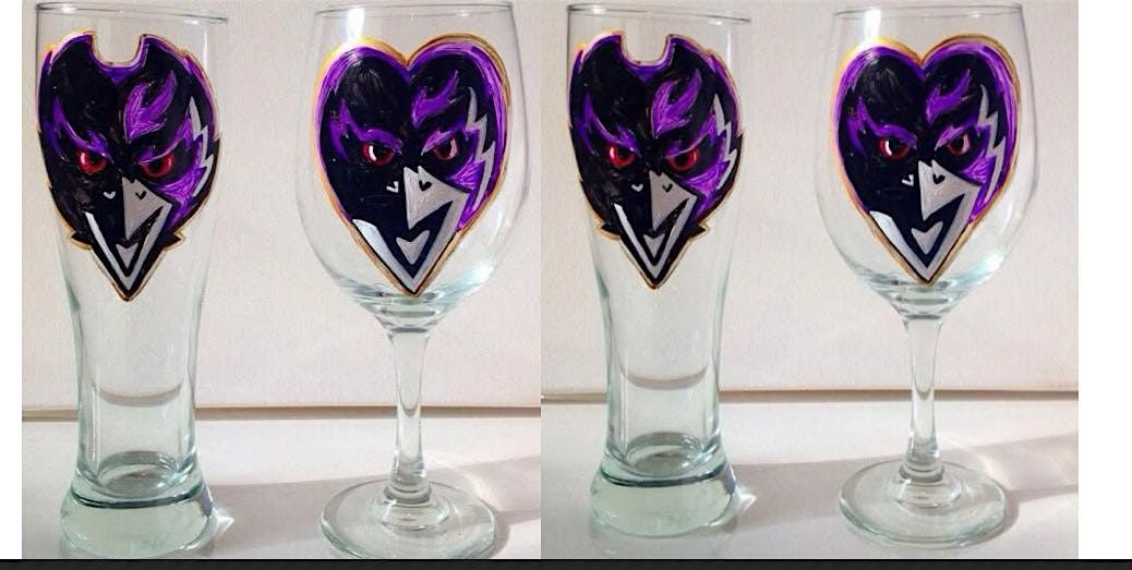 Ravens Glass: Glen Burnie, Bubba’s with Artist Katie Detrich!, 20 October | Event in Glen Burnie | AllEvents