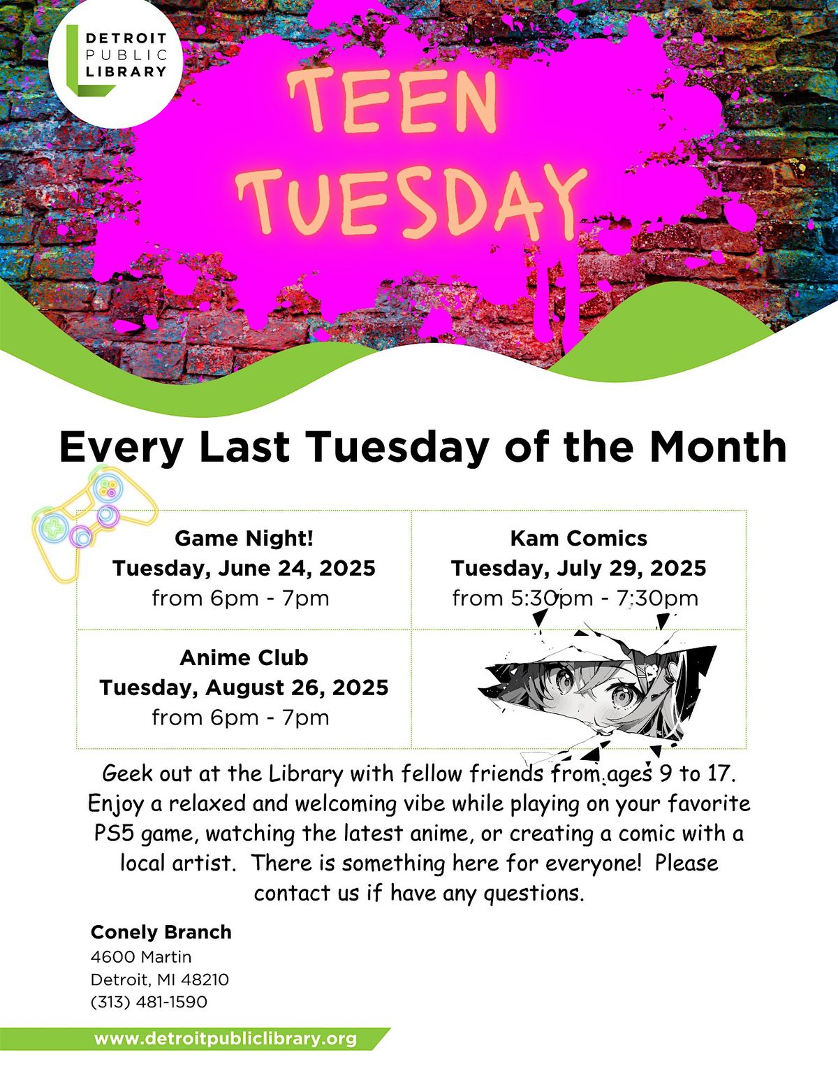 Anime Club, 26 August | Event in Detroit | AllEvents