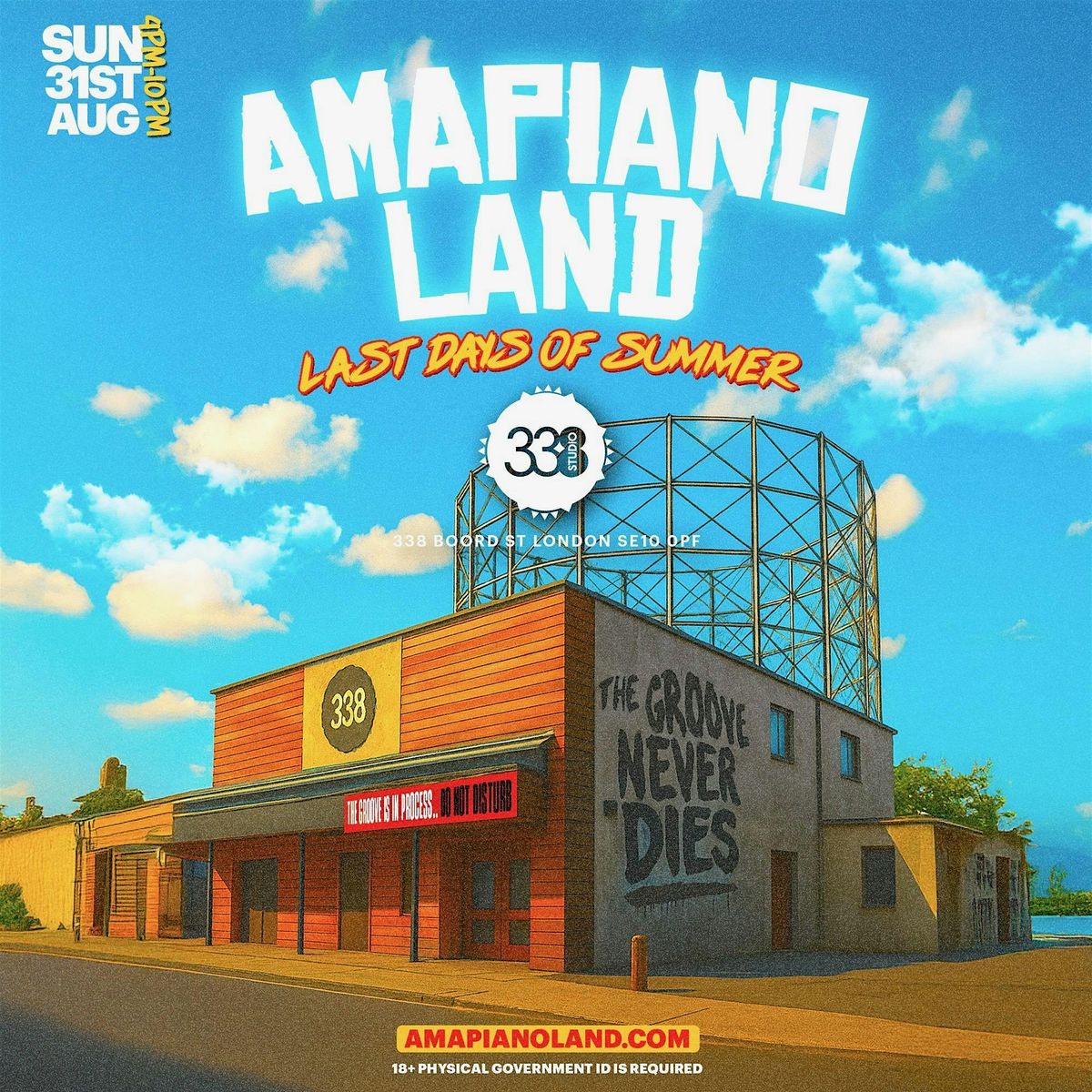 AMAPIANOLAND - London's #1 Amapiano & Afrobeats Summer Closing Day Festival, 31 August | Event in London