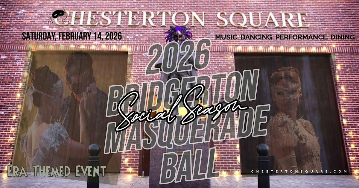 2026 Bridgerton Masquerade Ball at The Chester-Ton, 14 February | Event in Ponchatoula | AllEvents