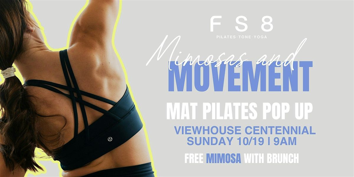 FS8 Movement & Mimosas Mat Pilates at ViewHouse Centennial, 19 October | Event in Centennial | AllEvents