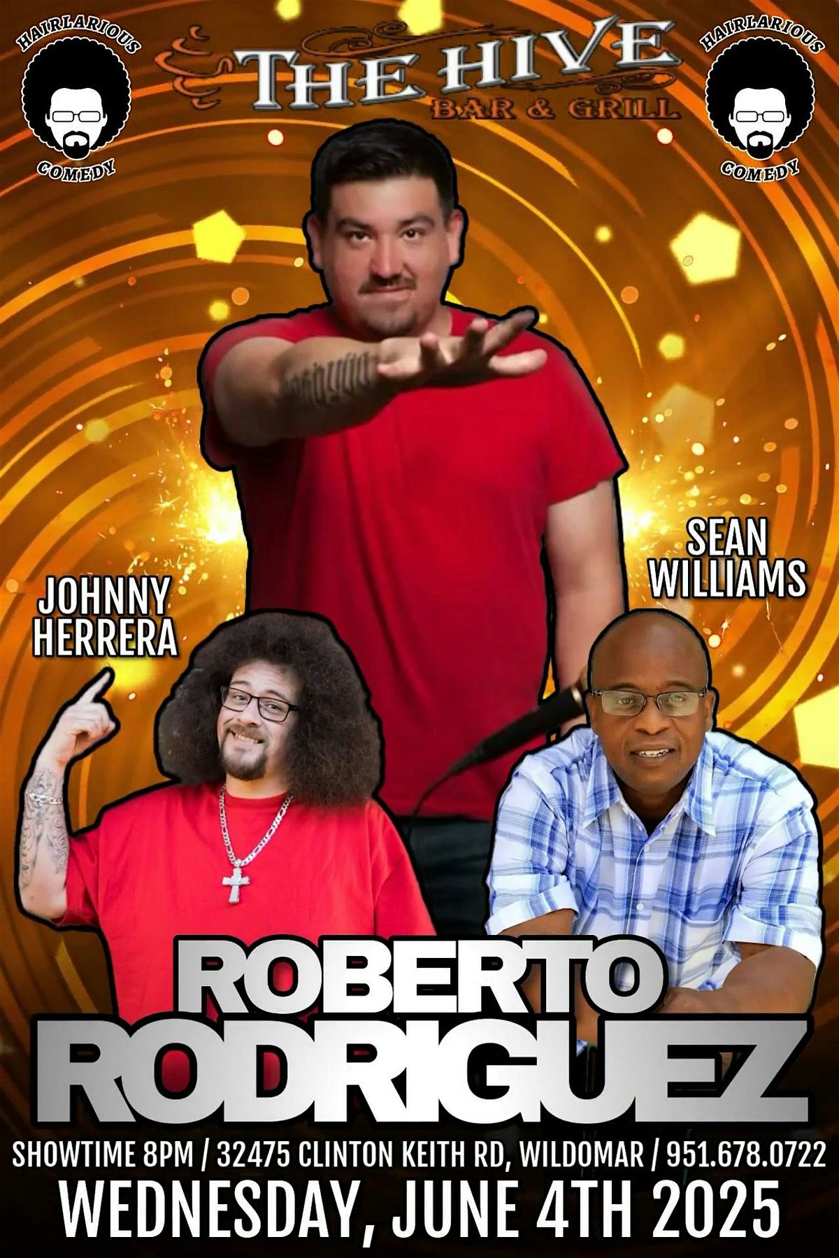The Dynamic Duo: Sean & Roberto Comedy Show, 4 June | Event in Wildomar | AllEvents