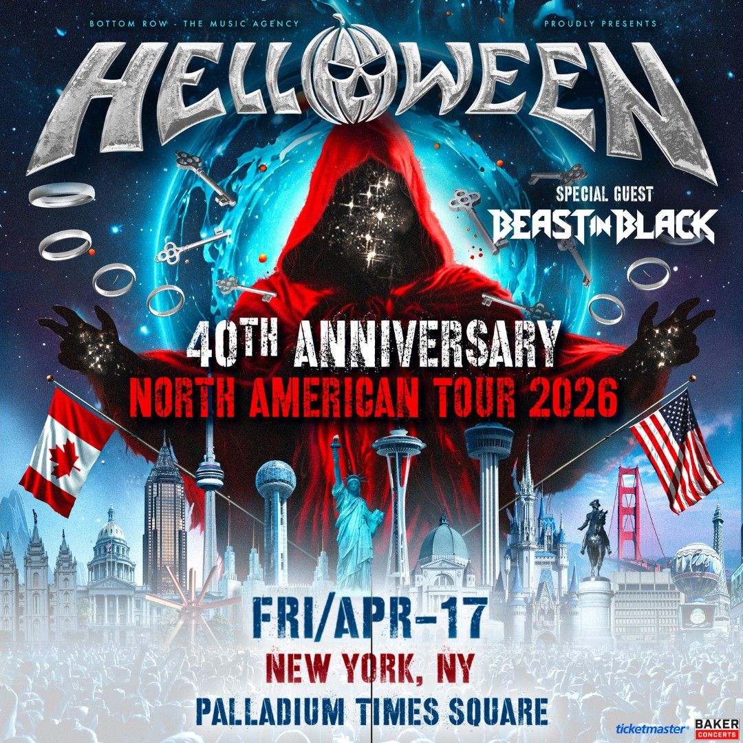 Helloween, 16 April | Event in New York | AllEvents