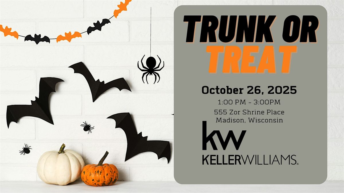 KW Madison TRUNK or TREAT!, 26 October | Event in Madison | AllEvents