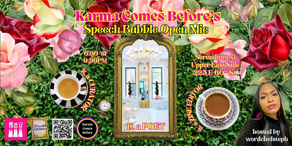 KCB's Speech Bubble Open Mic, 26 August | Event in New York | AllEvents