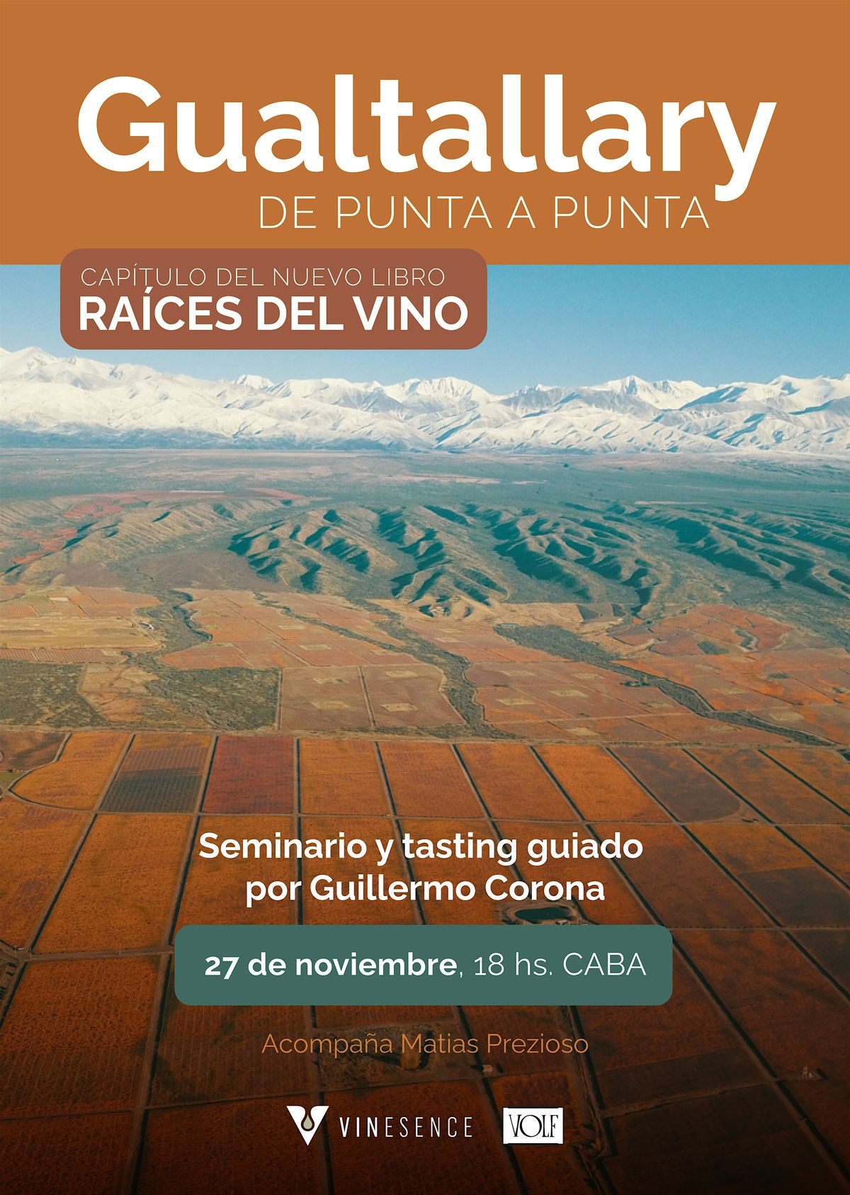 Gualtallary de punta a punta, 27 November | Event in Buenos Aires | AllEvents