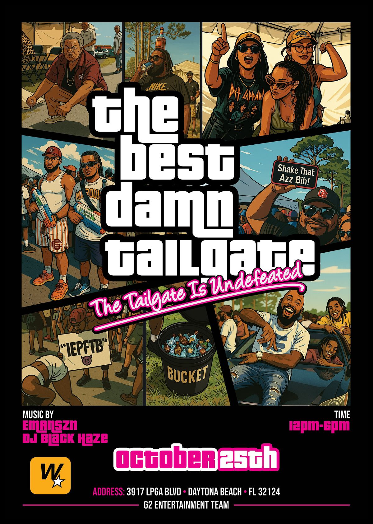 The Best Damn Tailgate, 25 October | Event in Daytona Beach | AllEvents
