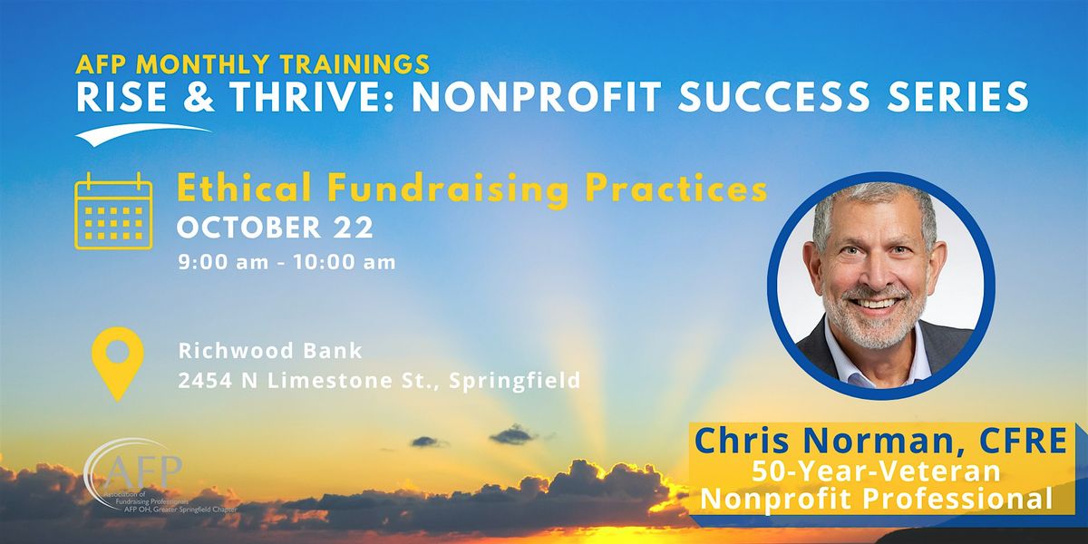Ethical Fundraising Practices, 22 October | Event in Springfield | AllEvents