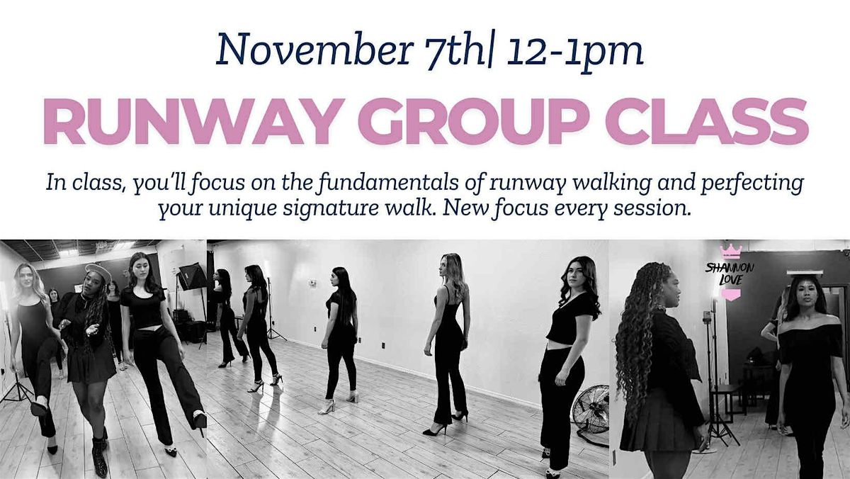 Runway Group Class - November, 7 November | Event in Chandler | AllEvents