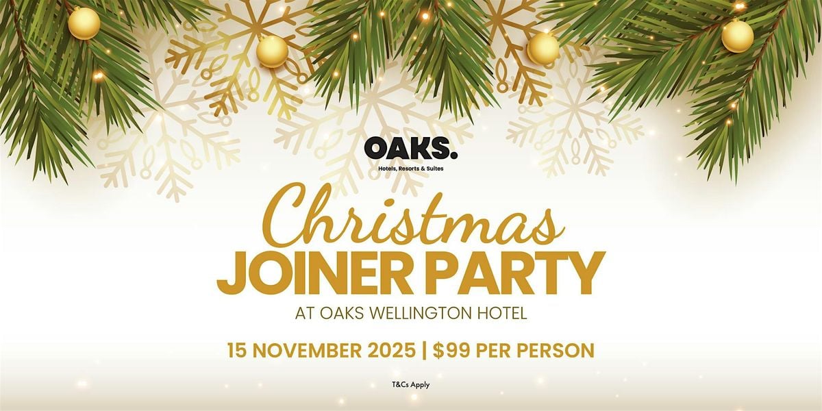 Joiner Party, 15 November | Event in Wellington | AllEvents