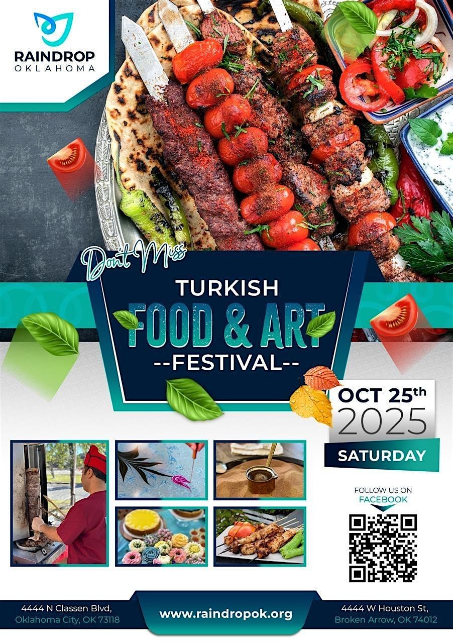 Turkish Food and Art Festival, 25 October | Event in Broken Arrow | AllEvents