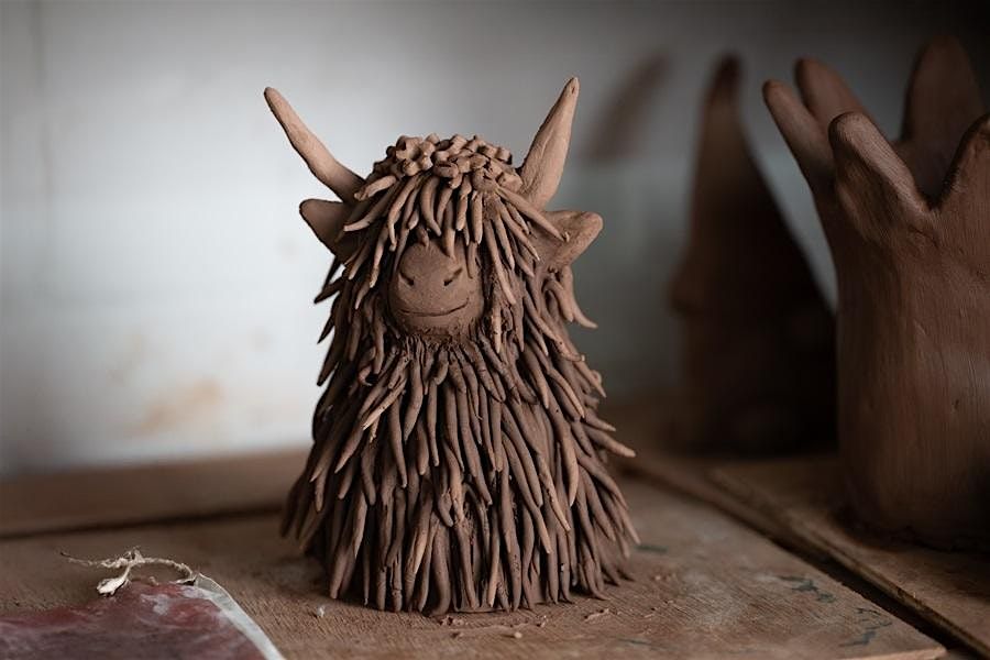 Clay Highland Cow Workshop for Adults, 18 November | Event in Bridgwater | AllEvents