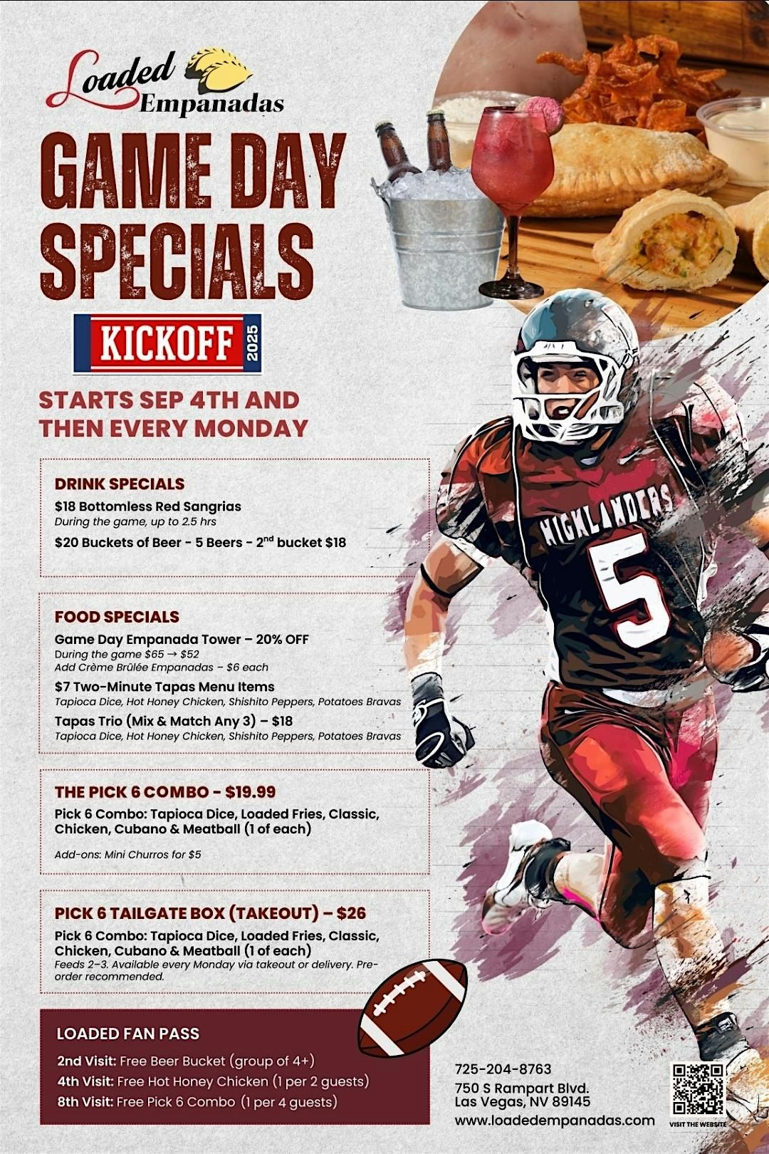 Monday Football - Commissioners Eat and Drink For FREE | Event in Las Vegas | AllEvents