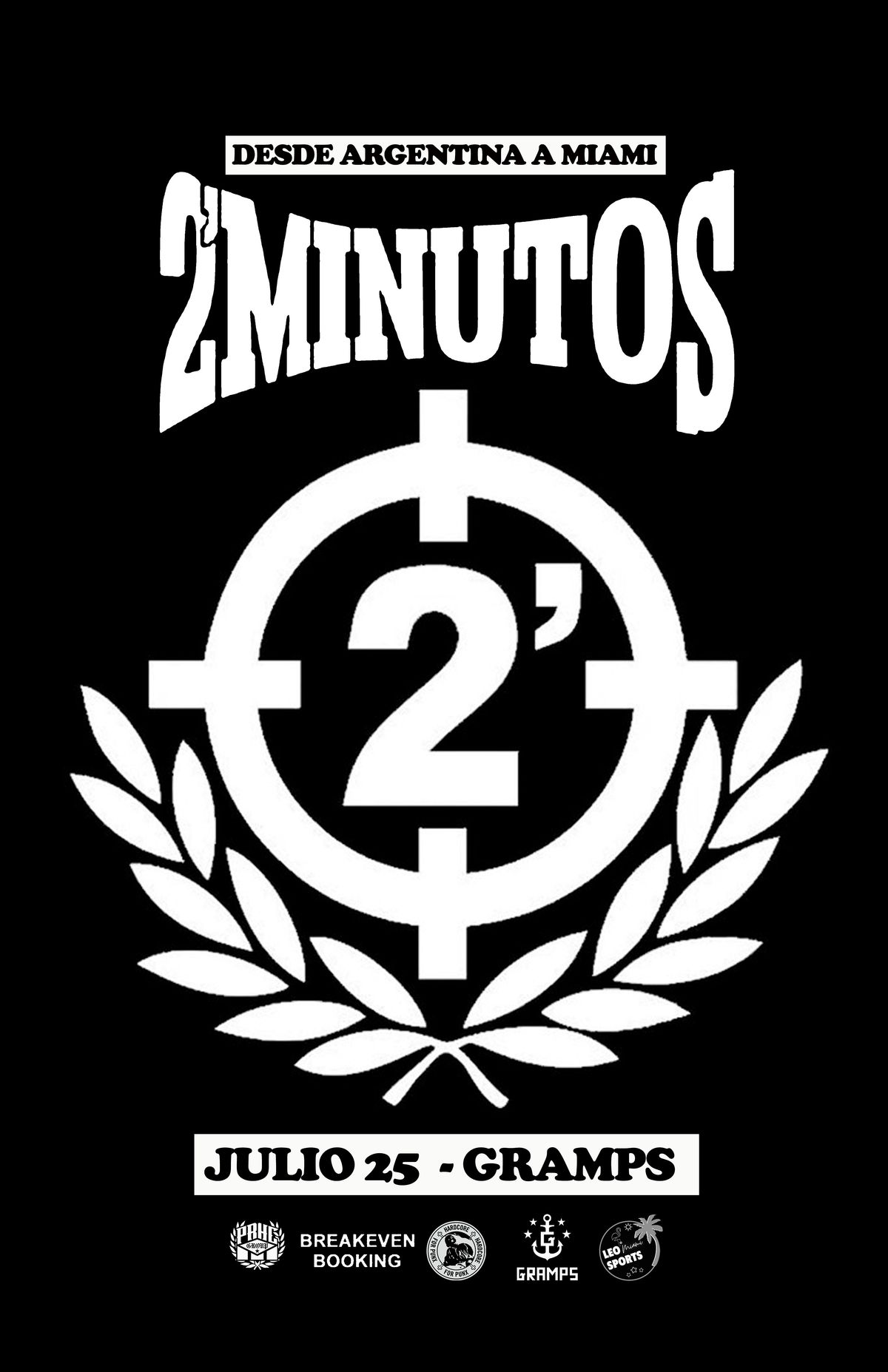 2 MINUTOS, 25 July | Event in Miami | AllEvents