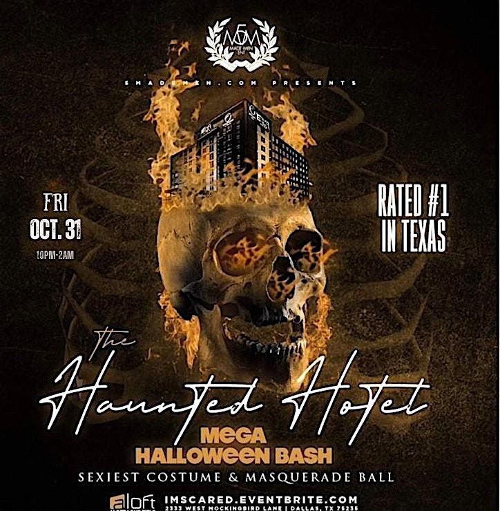 HAUNTED HOTEL MEGA HALLOWEEN BASH:: Sexiest Costume &amp; Masquerade Ball